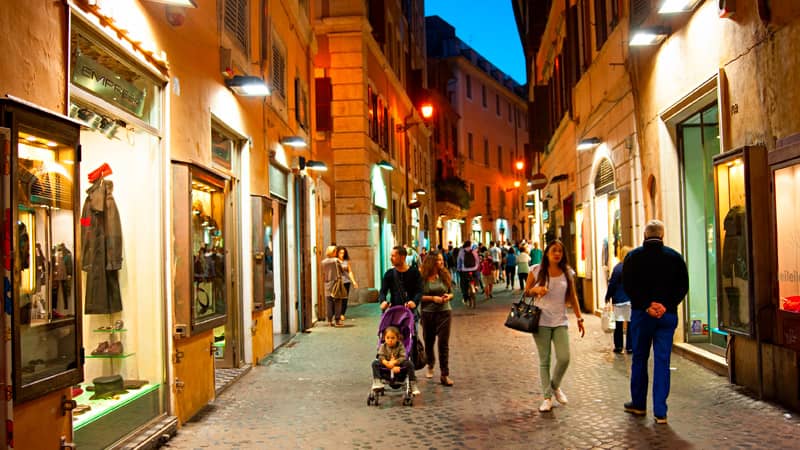 shopping tours in rome