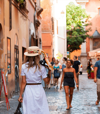 Shopping tours in Rome